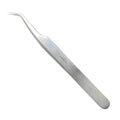 Curved Fine Tip Tweezers  Precision Tool for Ingrown Hair & Beauty Care