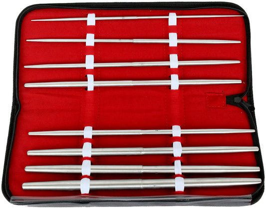 Pratt Uterine Dilators Set of 8 D/E  Double Ended Stainless Steel Sounds