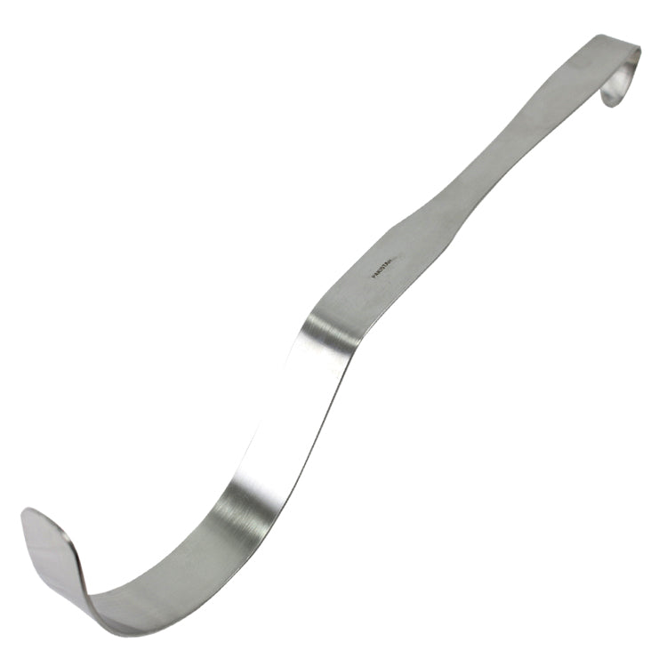 Deaver Retractor 14x1 Surgical Instrument  Stainless Steel Curved Blade