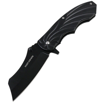 Hunt-Down 7" Mixed Color Stainless Steel Spring Assisted knives With Belt Clip