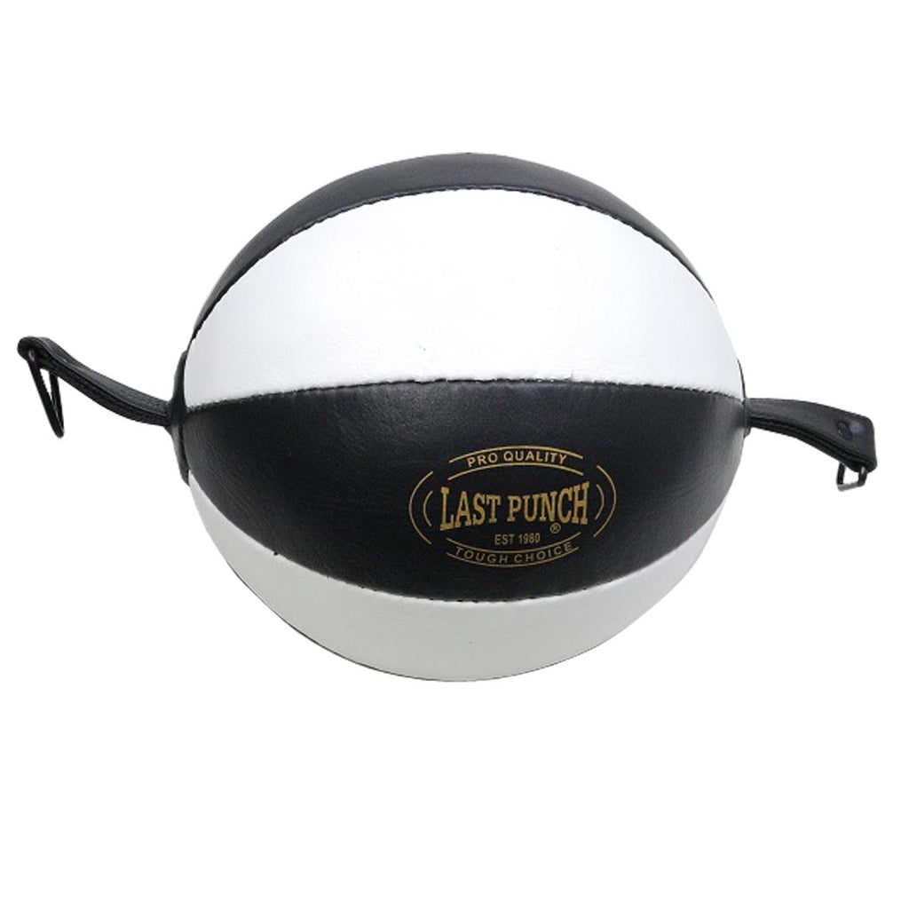 Last Punch Pro Sports Boxing Training Punching Black & White Double-End Speed Ball