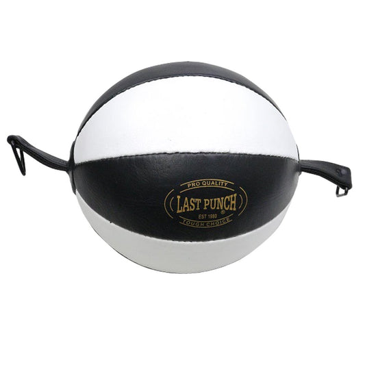 Last Punch Pro Sports Boxing Training Punching Black & White Double-End Speed Ball