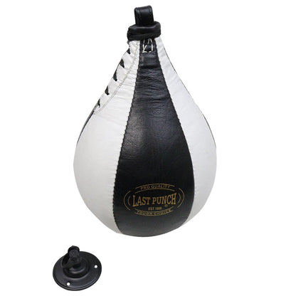 Last Punch Black & White Punching Speedball & Heavy Duty Bearing Steel Speedball Swivel
