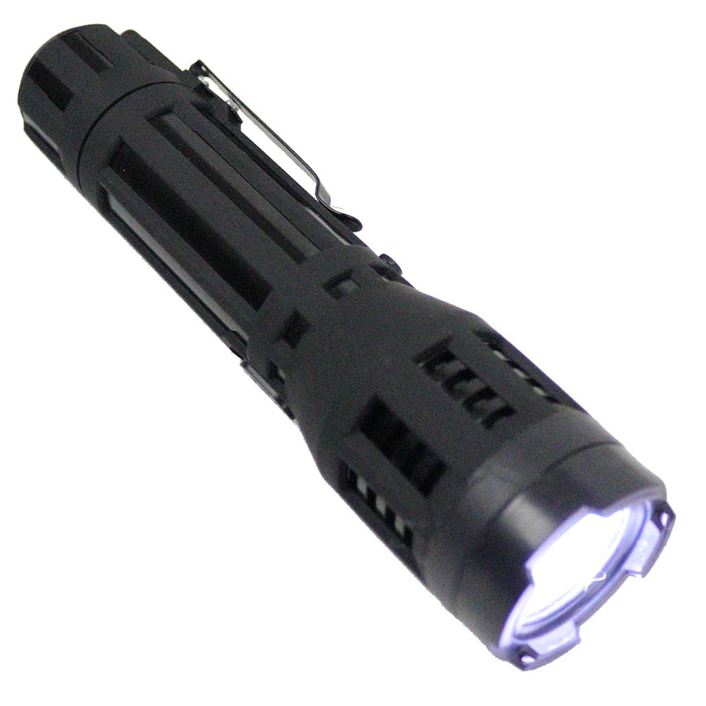 Defender Black Tactical 10 Million Stun Gun with Battery and Charger