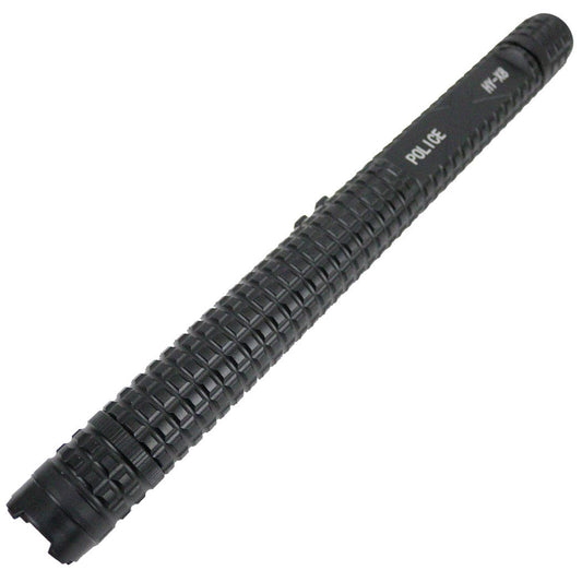 Defender Black 10 Million Stun Gun with Battery and Charger Flashlight for Security Guards Night Patrol