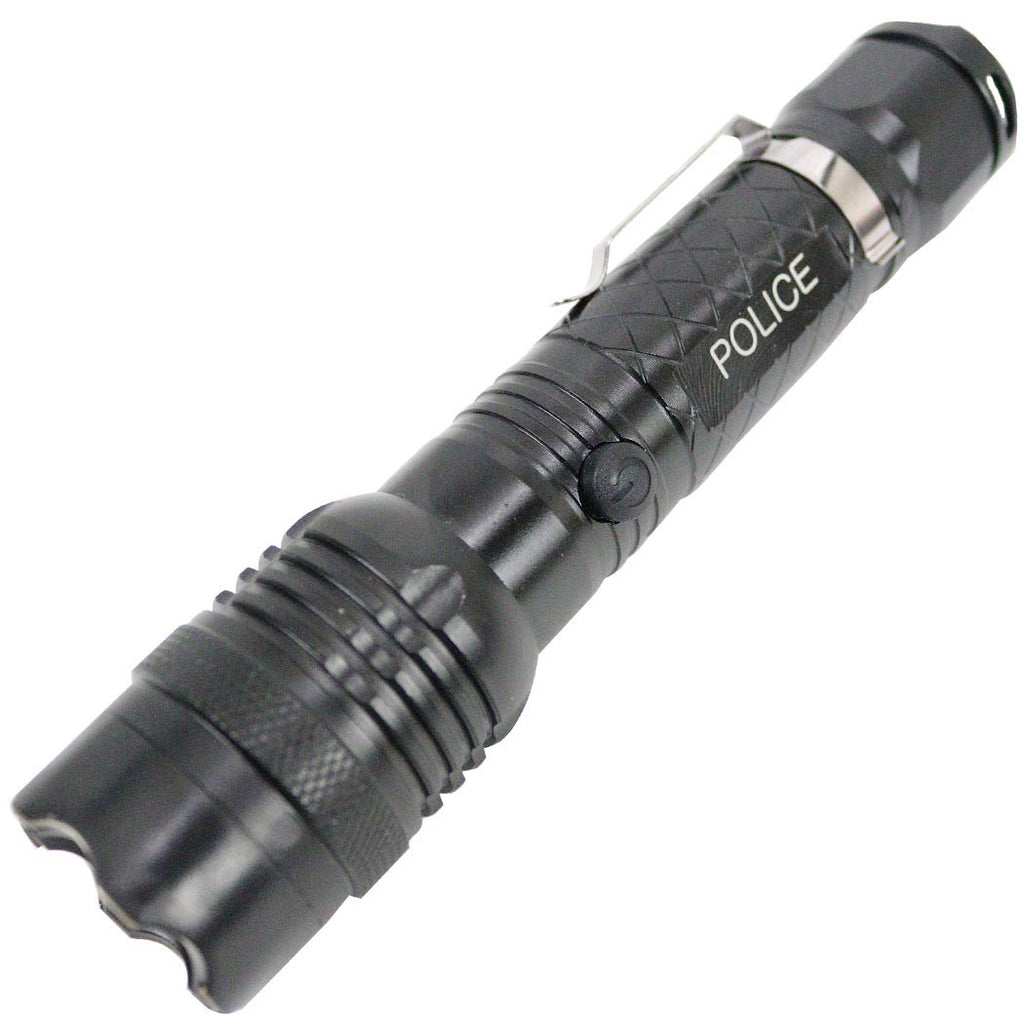 Defender Black Tactical 10 Million Stun Gun with Battery and Charger