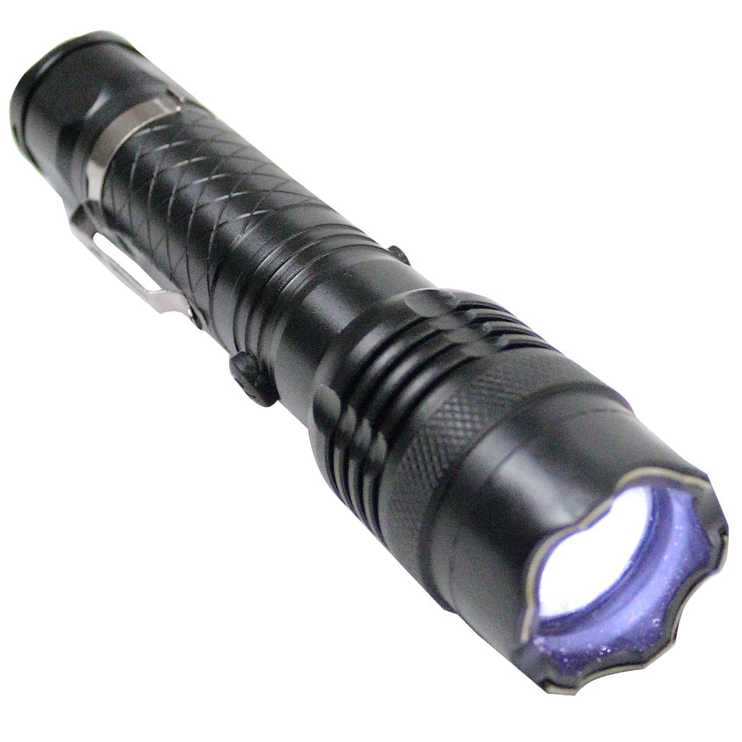 Defender Black Tactical 10 Million Stun Gun with Battery and Charger