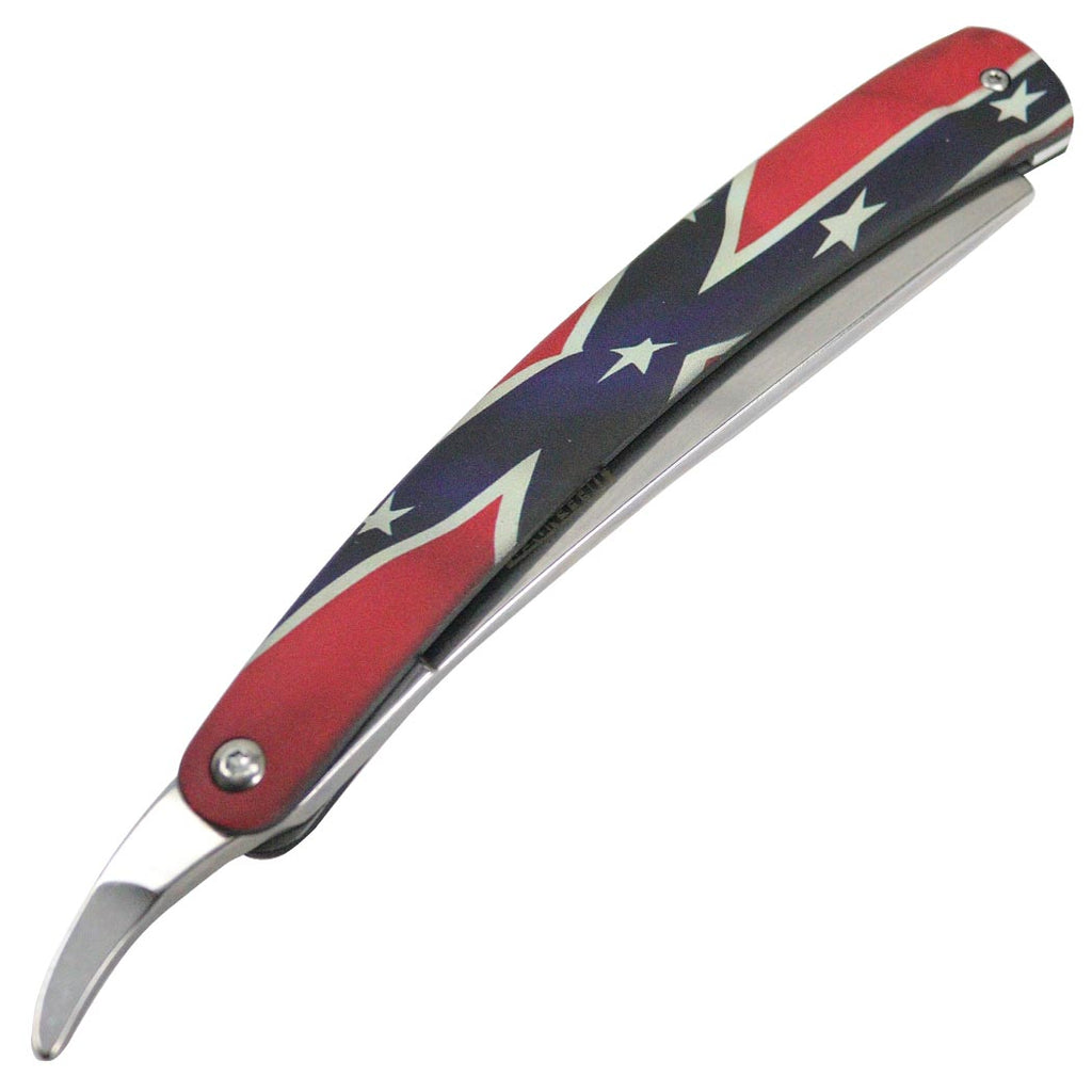 10" Vintage Folding Shaving Straight Stainless Steel Classic Barber Razor History