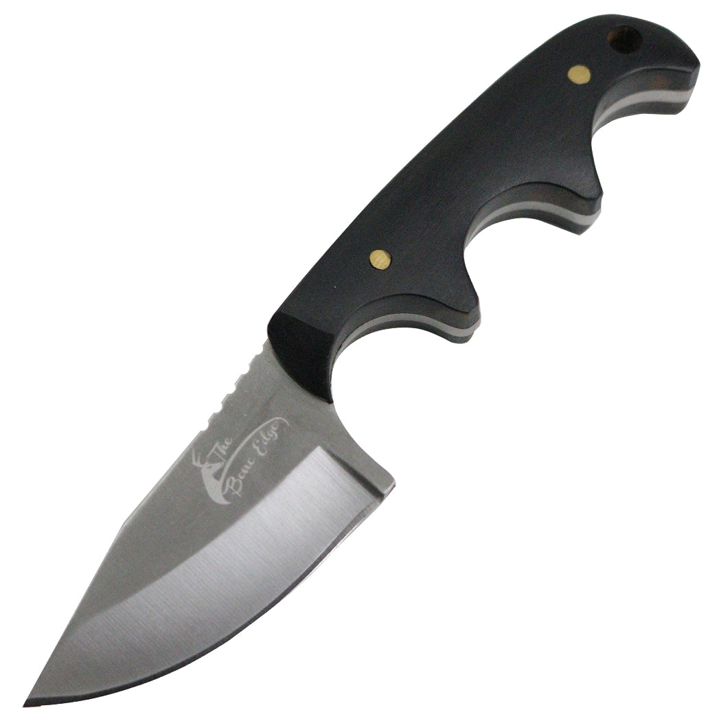 TheBoneEdge Mini Knife Set of 6 Pc Full Tang Wood Handle 3CR13 Steel  With Case