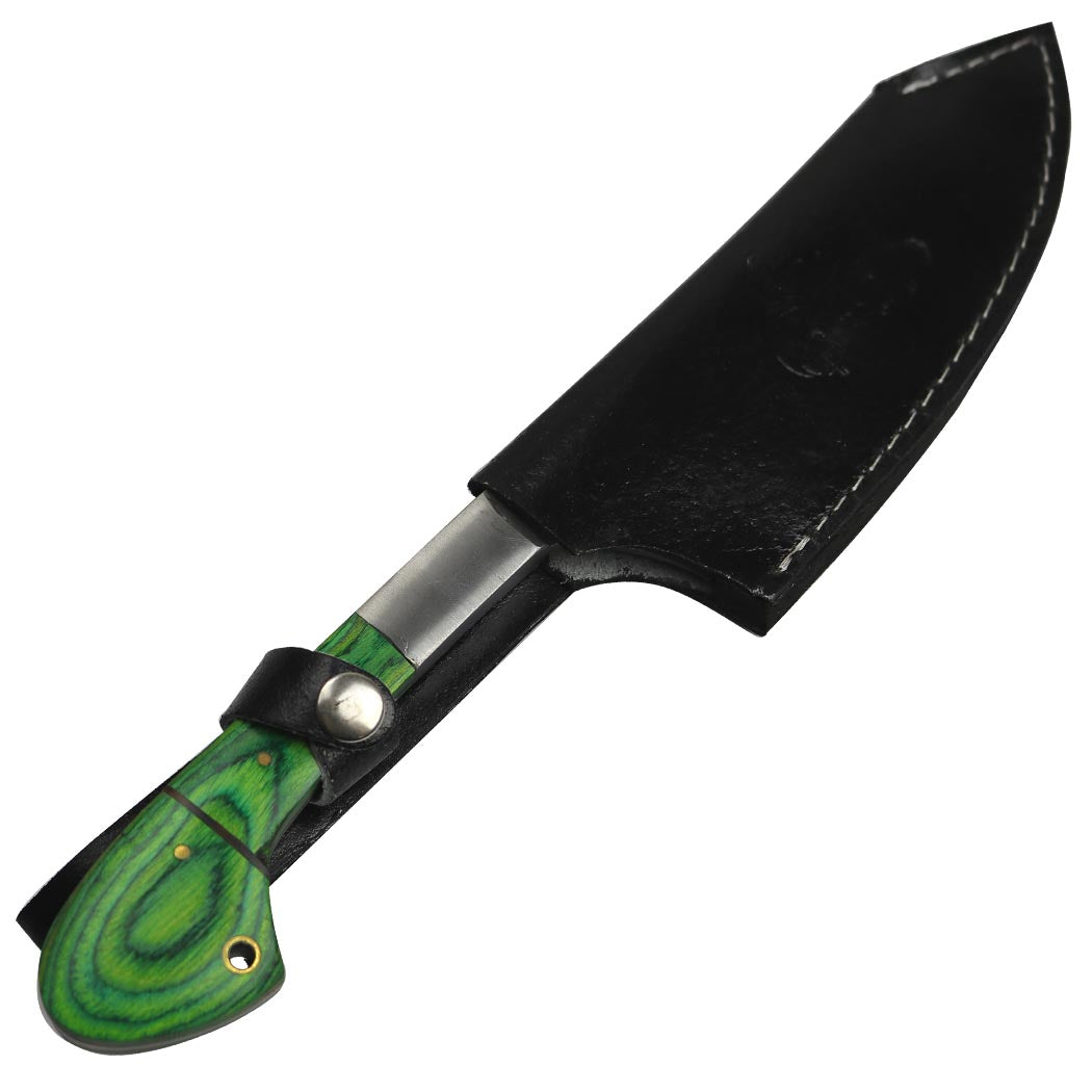 Stainless Steel 11" Chef's Knife Ultra Sharp Premium Kitchen Chef Knives Green New