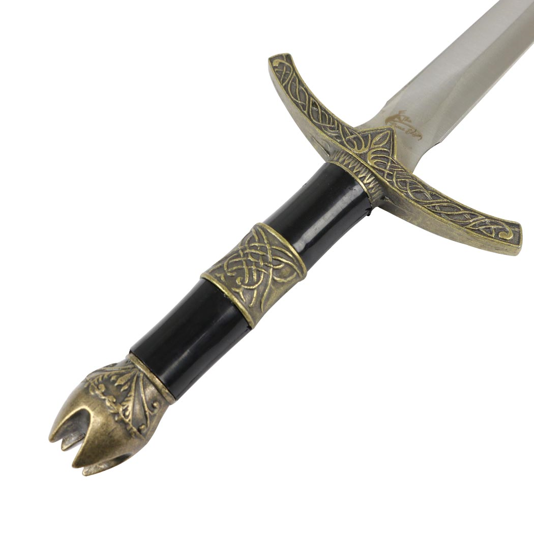 TheBoneEdge 12" Medieval Historical Short Sword Roman Dagger Knife With Scabbard