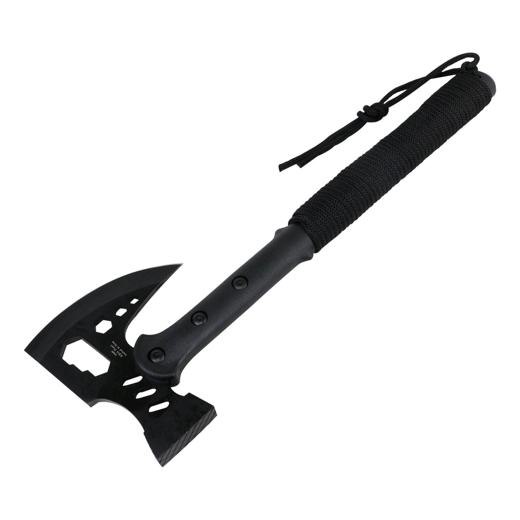 Defender-Xtreme 15" All Black Tactical Axe Throwing Flat Head Stainless Steel