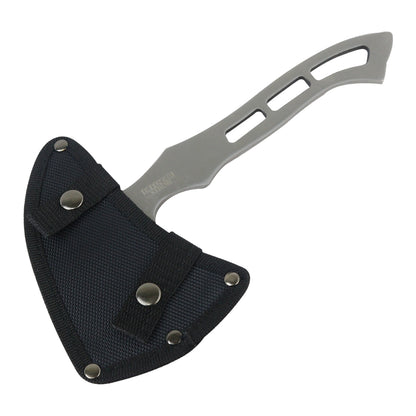 Defender-Xtreme 10" All Stainless Steel Full Tang Hiking Axe 3CR13 With Sheath