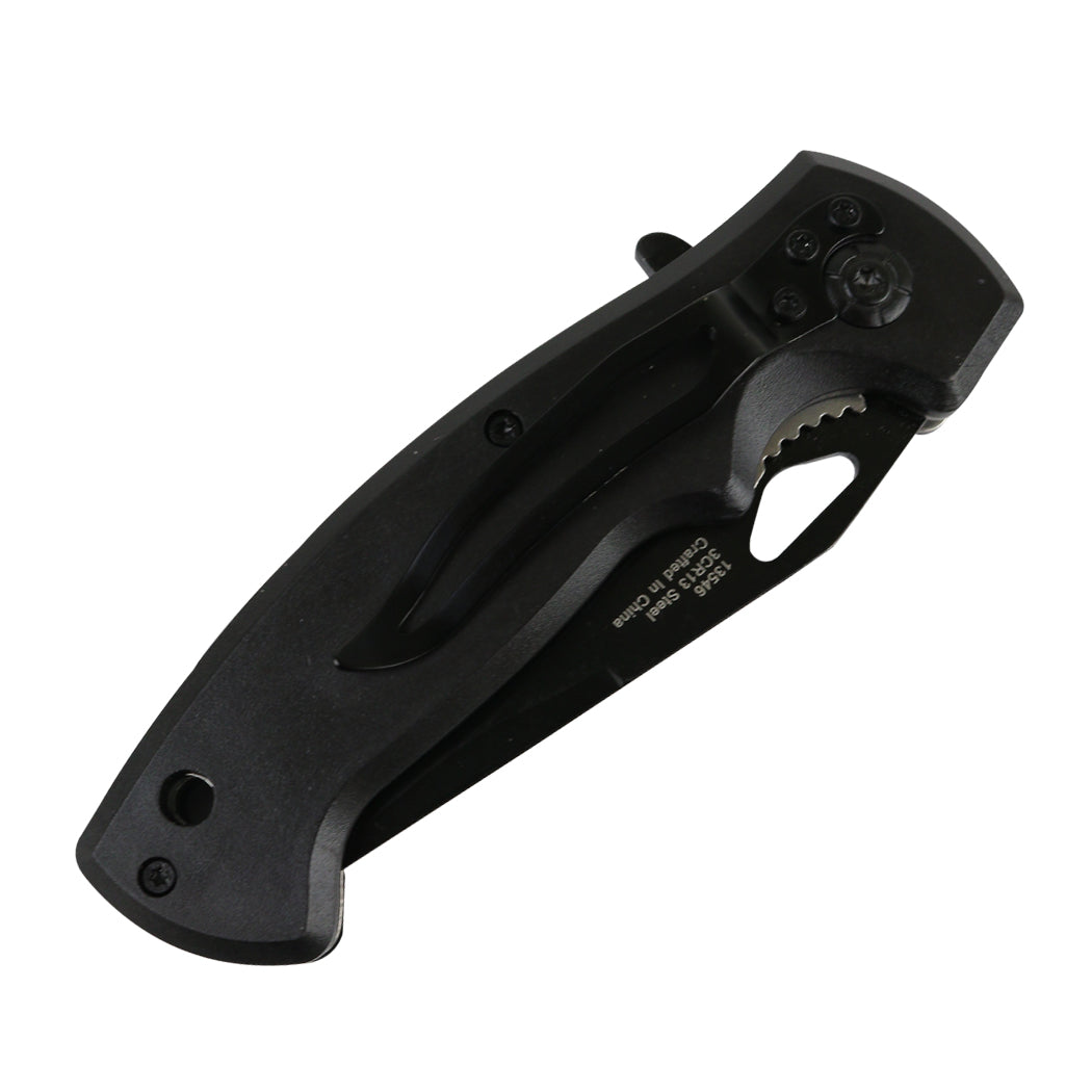 Defender-Xtreme 7.5" Streets Lady Rider Tactical Spring Assisted Folding Knife