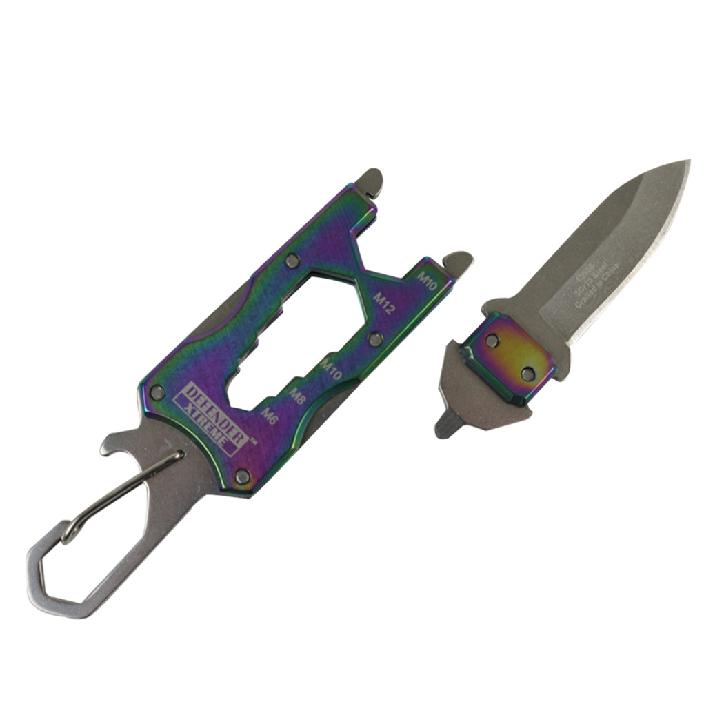 Defender-Xtreme Mini Pocket EDC Knife Survival Tactical Multi Functional Knives