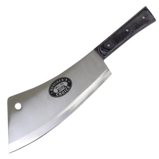15" Butcher Cleaver Chef Kitchen Knife Meat Chopper Stainless Steel Home Cutting