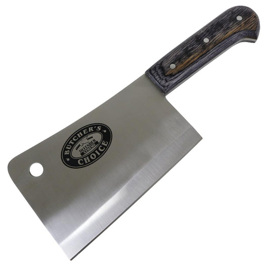 11" Butcher Cleaver Chef Kitchen Knife Meat Chopper Stainless Steel Home Cutting