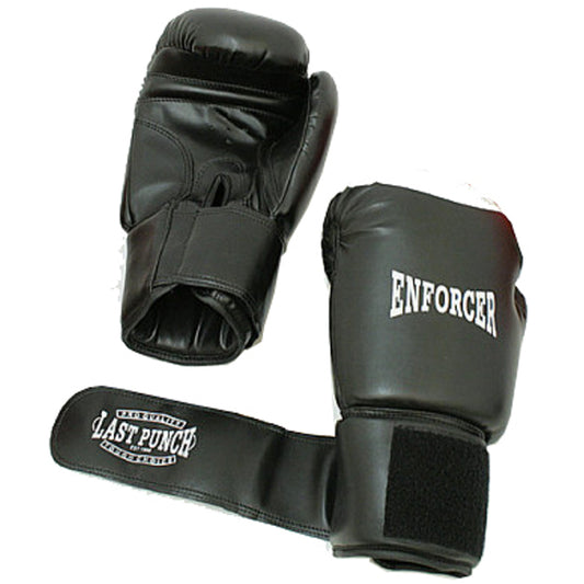 Black Wholesale 16oz Boxing Gloves Heavy Duty Enforcer