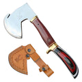 TheBoneEdge 12" Stainless Steel Blade Mini Hunting Axe Resin Handle With Sheath