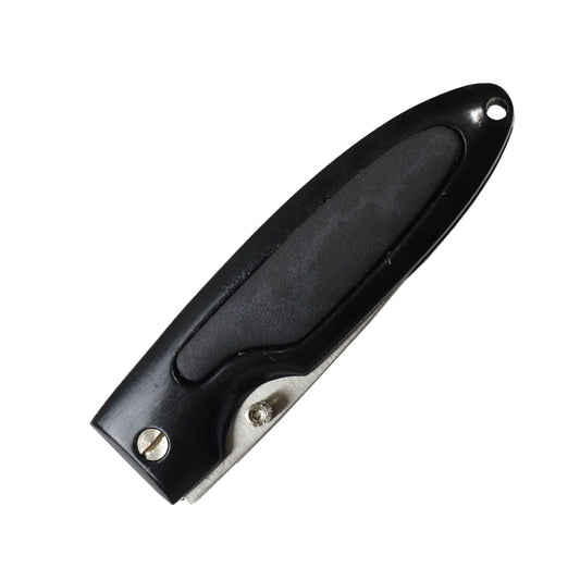 Defender-Xtreme 7" Black Handle Folding Knife With Belt Clip