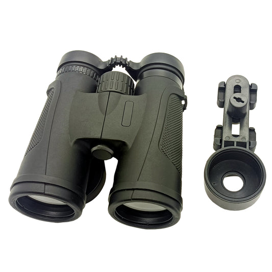 Perrini Black 10x42 Double Coated Sharp View Quick Focus Outdoor Binocular Great Quality
