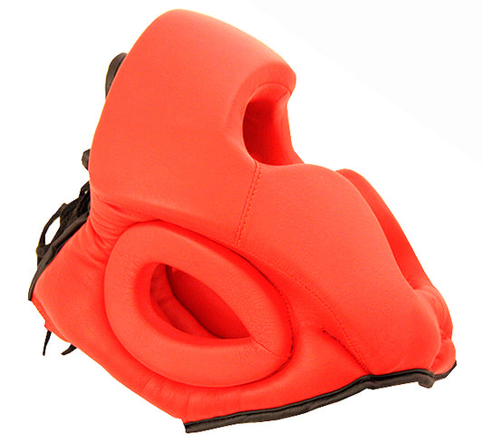 Black & Red Heavy Duty Boxing Head Gear