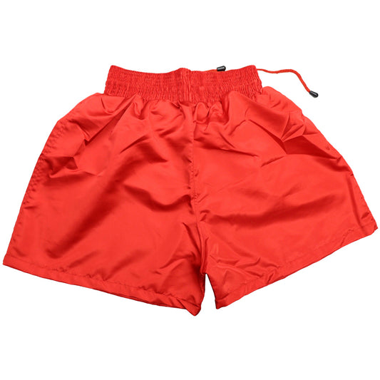 Last Punch Red Color Satin MMA Kick boxing shorts