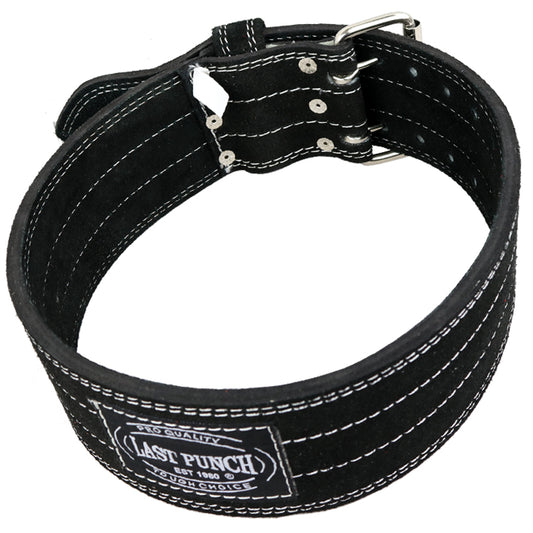 Last Punch New Black Weight Lifting Body Building Belt Gym Fitness all Sizes