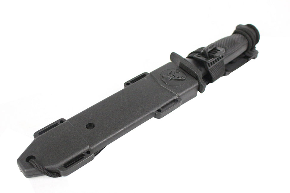 12" MILITARY SURVIVAL BOWIE HUNTING KNIFE w/ SHEATH Fixed Blade Army New