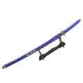 40" Katana Ying Yang Japanese Samurai Sword Carbon Steel Blade Blue