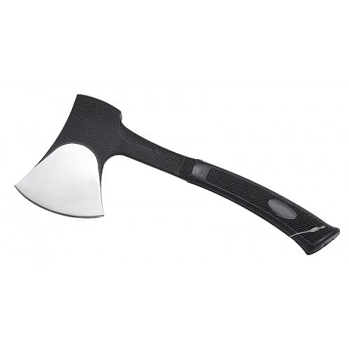 11" Black Tactical Axe Hatchet Black Buttoned Carbon Steel Blade Hunting New Axe