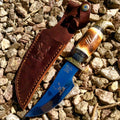 TheBoneEdge 8" Eagle Head Skinner Stainless Steel Blade  Hunting Knife