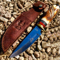 TheBoneEdge 10" Hunting Stainless Steel Blade  Series Skinner Knife Sharp