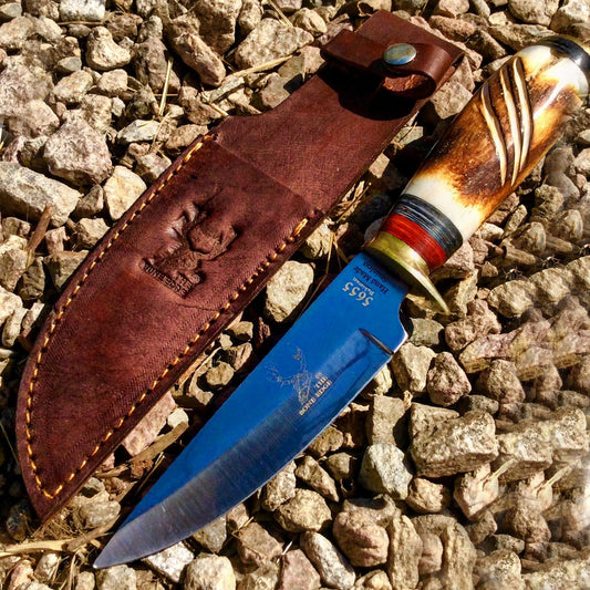TheBoneEdge 10" Hunting Stainless Steel Blade  Series Skinner Knife Sharp