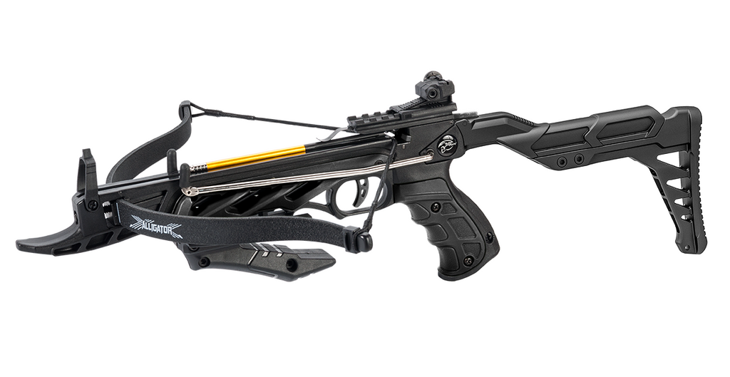 80lbs Pistol Hunting Crossbow Broad Head Arrows Cross Bow 225+FPS Self Cocking