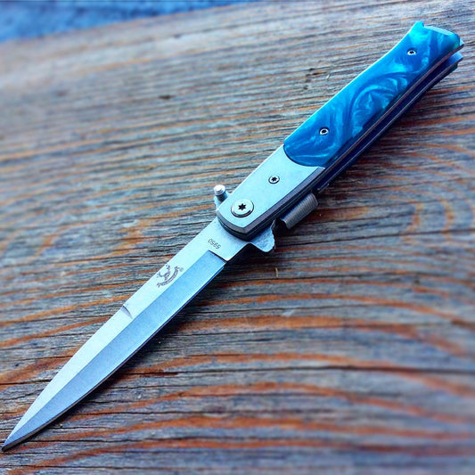8.5" Milano Tactical Gentleman Spring Assist Pocket Folding Knife