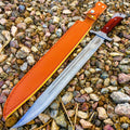 Defender 18" Full Tang Sword Wood Handle with Vinyl Sheath