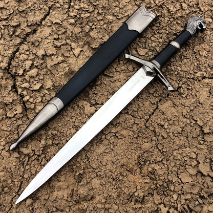 15.5" LionHeart Stainless Steel Dagger Sheath Collectors Knife Fantasy Sword