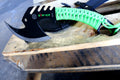 11.5" Zomb-War Tactical Axe Stainless Steel Green