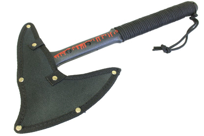 16" Hunt-Down Tactical Axe with Black Blade