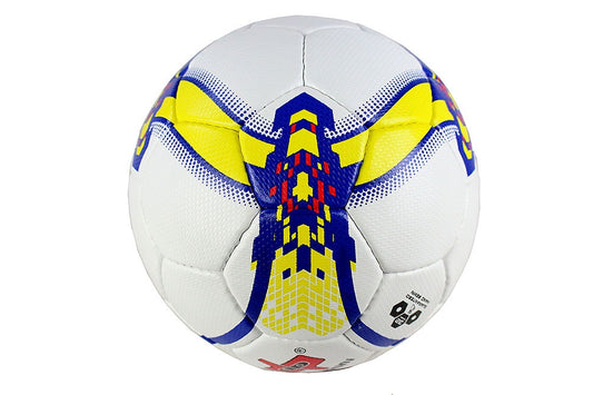 Perrini Match Soccer Ball Tacno Material Training Football Yellow Blue Size 5