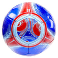 Perrini Match Ball Soccer Blue With Red White Trim Football Training Size 5