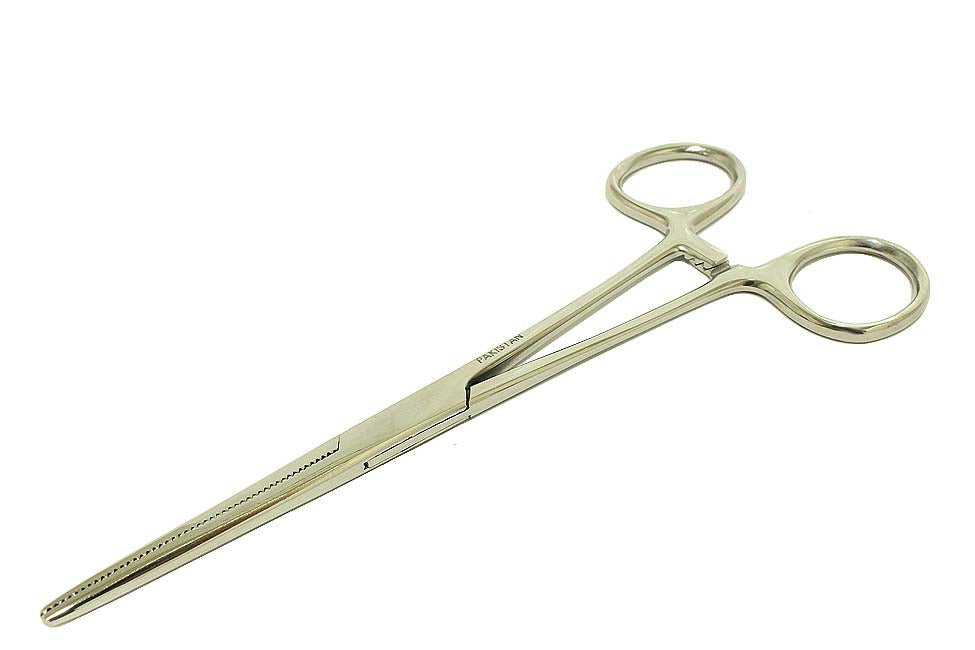 Surgical Pean Forceps 6.5" Straight  Stainless Steel Hemostat Clamp