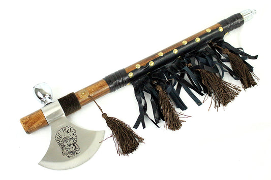 Defender 19" Cross Shape Indian Axe Pipe