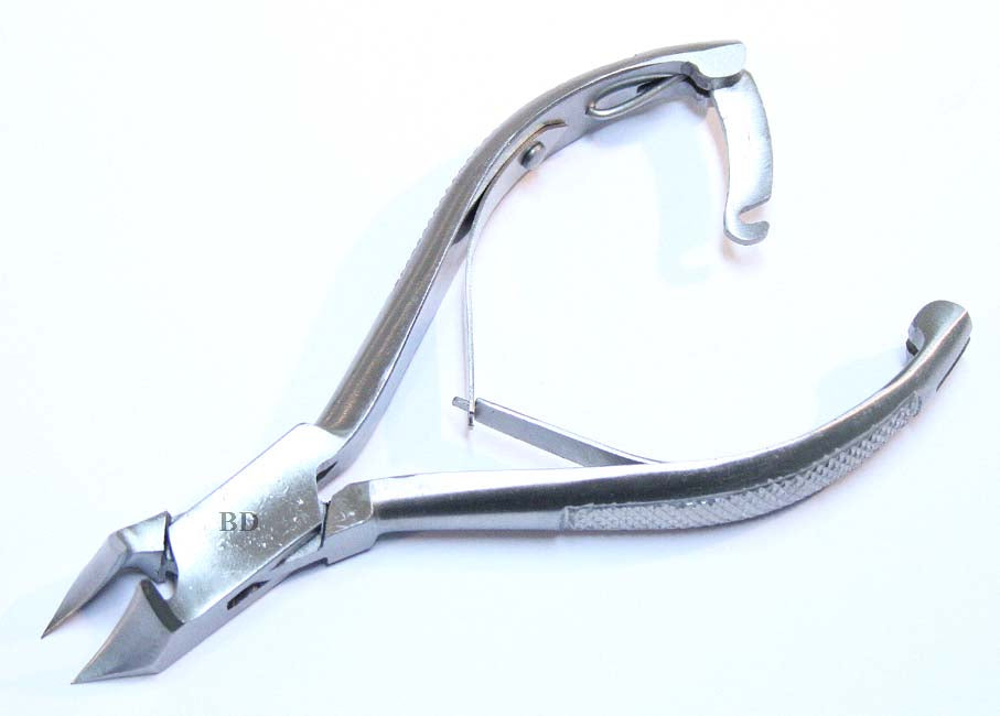 5.5" Toenail Cutter with Lock  Stainless Steel Pedicure Nipper