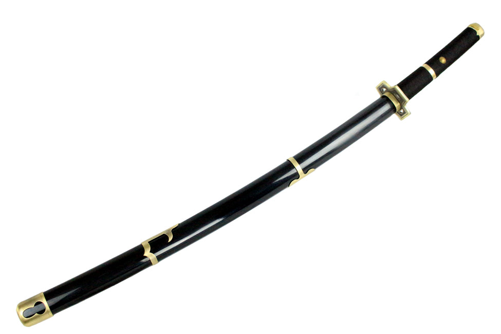 41" Black and Gold Deluxe Collectible Japanese Katana Samurai Sword New