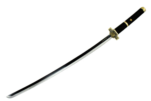 41" Black and Gold Deluxe Collectible Japanese Katana Samurai Sword New