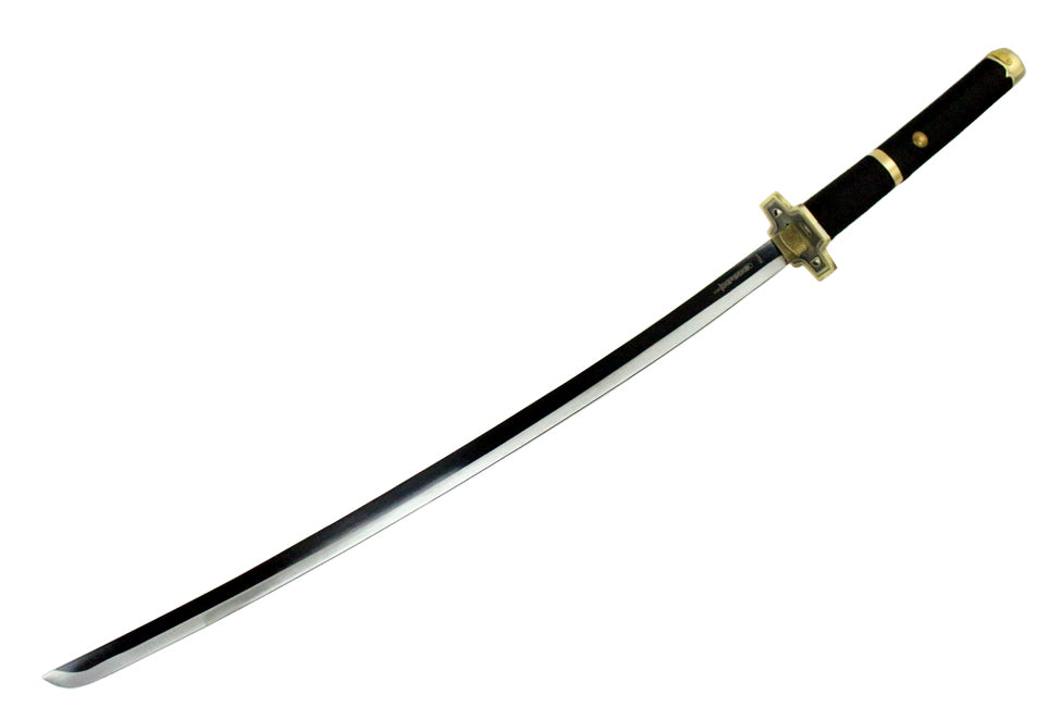 41" Black and Gold Deluxe Collectible Japanese Katana Samurai Sword New