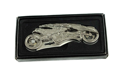 7.5" Tactical Survival Folding Blade Knife Pocket Gift Eagle Handle New