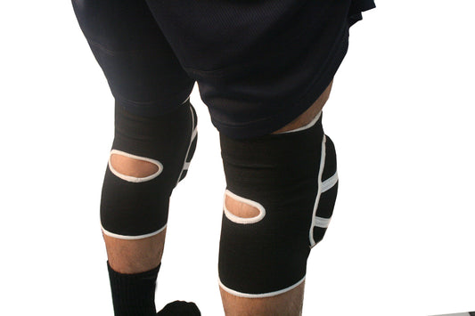Black Professional Protective Knee Pads Good Quality S to XL Size